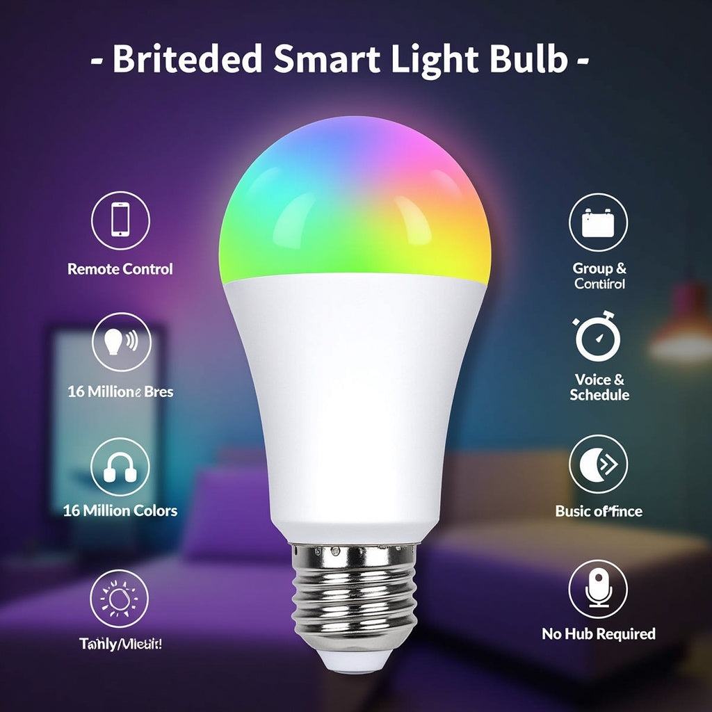 Smart Color Changing Light Bulb